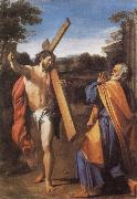 Annibale Carracci Domine,quo vadis oil painting on canvas